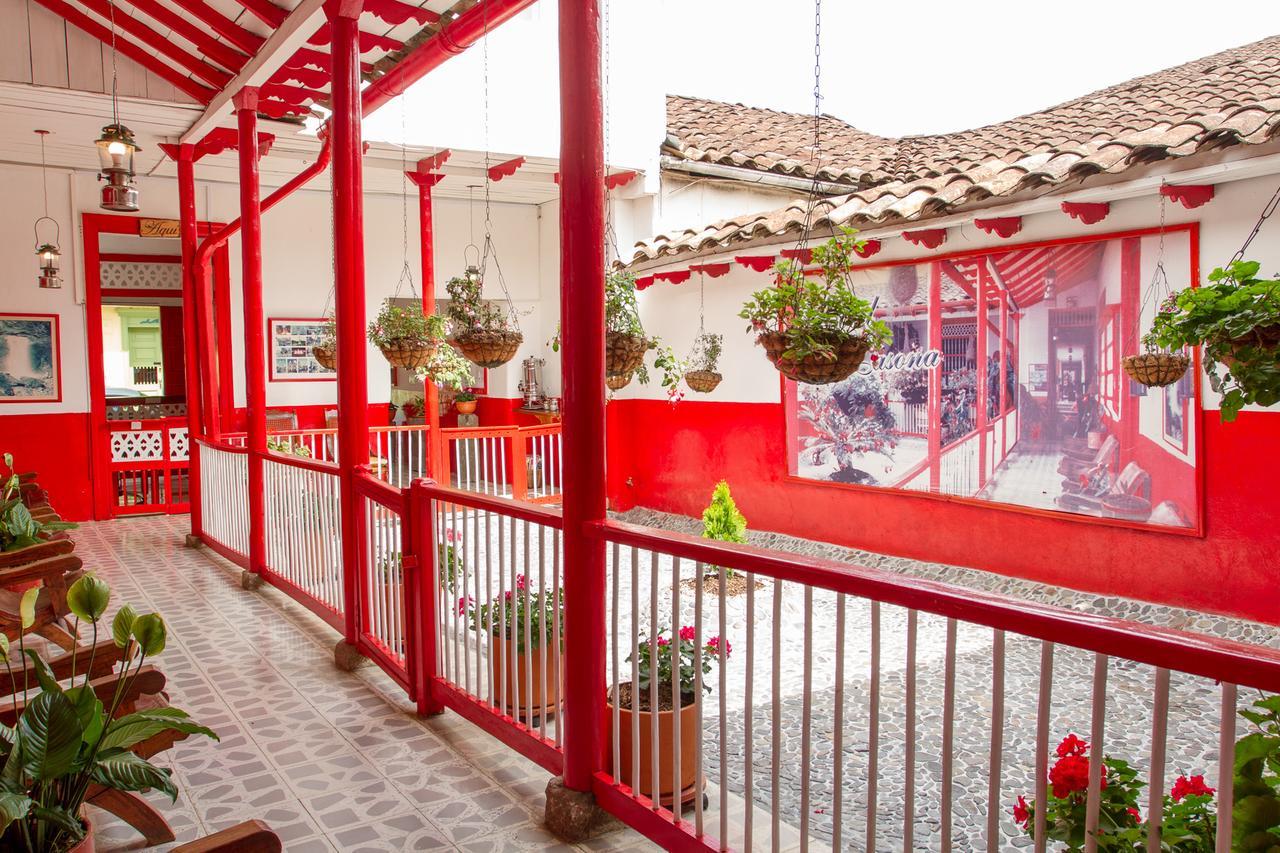 Hotel La Casona Jardín Exterior foto