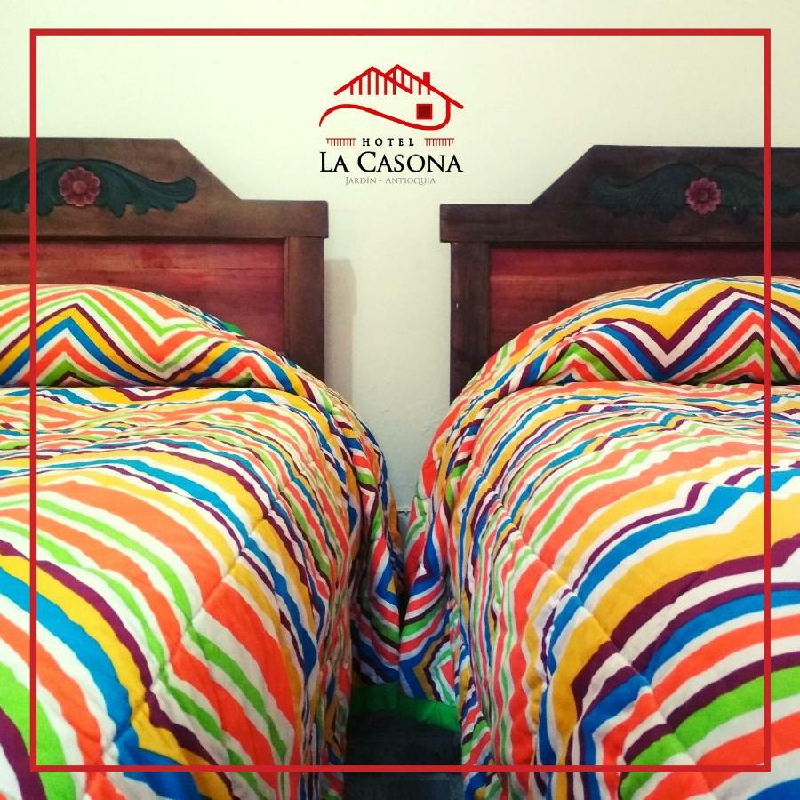 Hotel La Casona Jardín Exterior foto